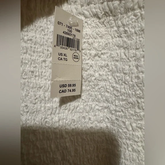 Aerie White eyelet Mini Dress - Picture 7 of 8